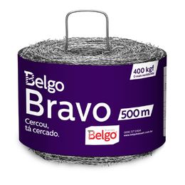 Arame Farpado Bravo 500m| Arame Belgo | Arame Farpado Belgo 01
